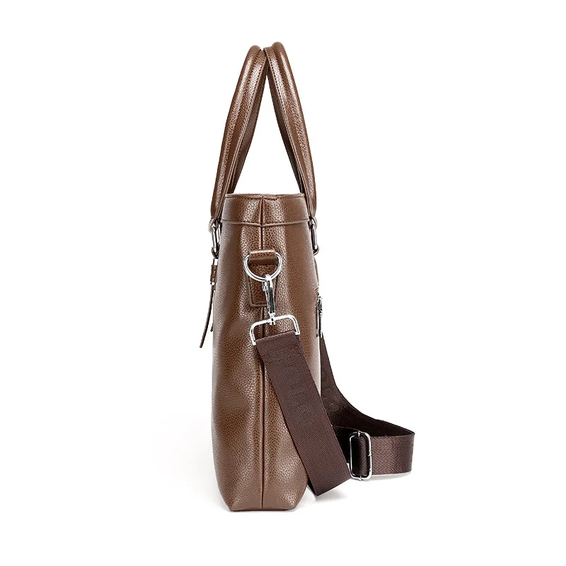 

2019 New Style Men Business Handbag Europe And America Trend of Fashion Shoulder Hand Different Size Bags Men Bag
