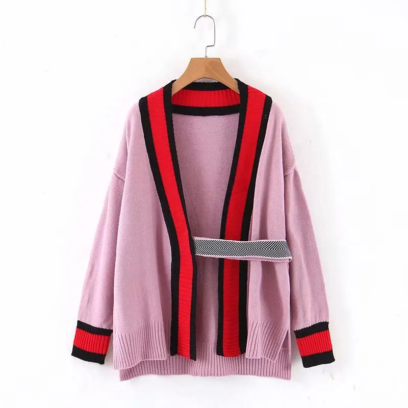 В европейском и американском стиле; Модный кардиган свитер XL48-2043