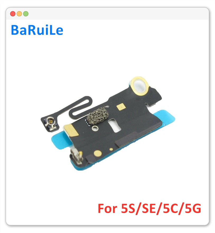 BaRuiLe 10 шт. Wifi антенна сигнальный гибкий кабель для iPhone 5G 5C 5S SE 5SE Bluetooth Беспроводная