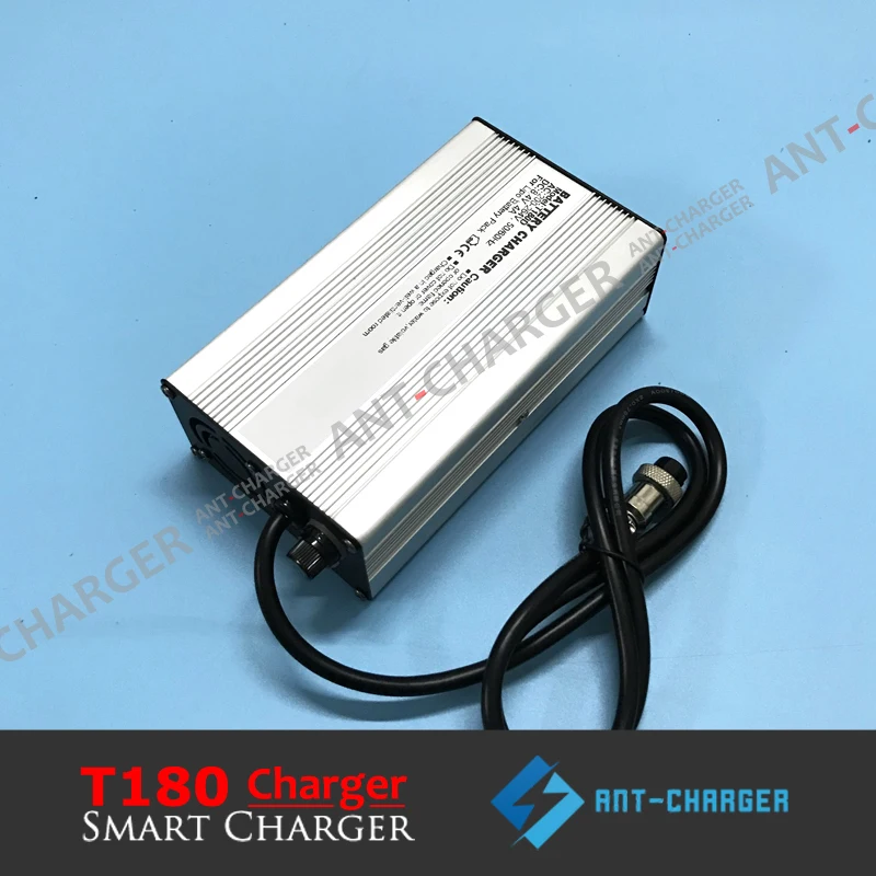 T180 180W 12.6V 10A Smart Charger for 10.8V11.1V12V 3s LipoLi-ionLithium Ion Battery Pack 100-240VAC Input Aluminum Shell (1)