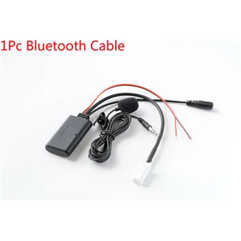 

Car Bluetooth Cable Adapter With Microphone Bluetooth Wireless Audio Cable