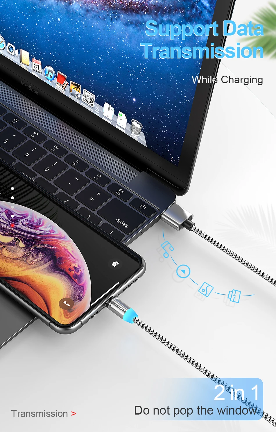 Udyr Магнитный кабель Micro usb type C адаптер для быстрой зарядки Micro type-C Магнитный зарядный usb-кабель для iPhone 11 XR Plus Xiaomi