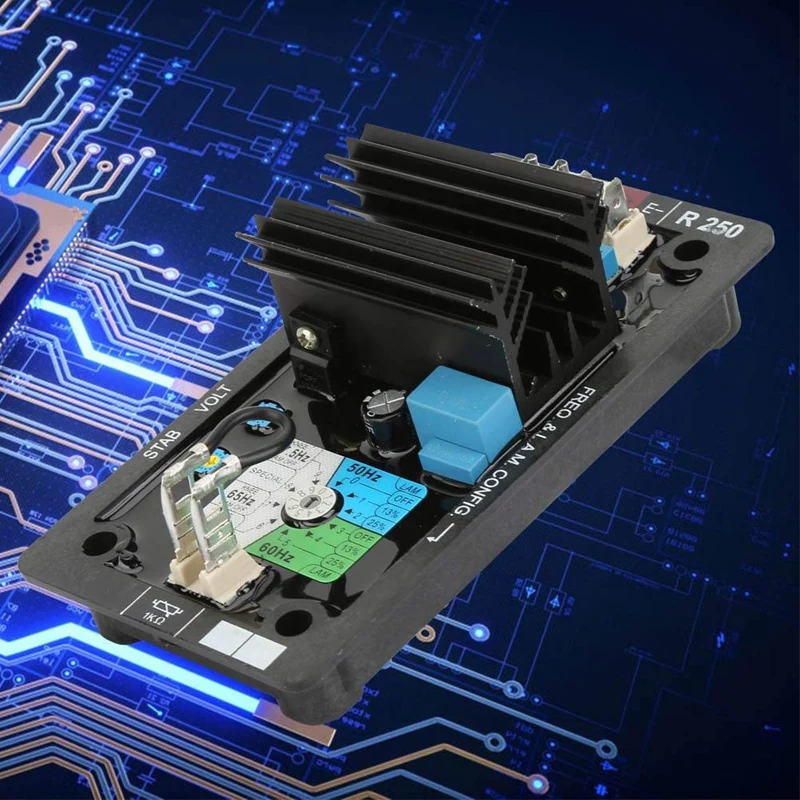 Продвижение- регулятор напряжения, R250 Avr Автоматический регулятор напряжения бесщеточный генератор системы набор аксессуаров для высоких уровней Vi