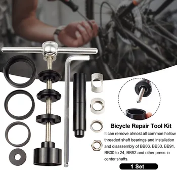 

Press In Bottom Bracket Bicycle Repair Tool Kit Removal Shell Manual Fast Install Bearing Maintenance Professional Screw Pole