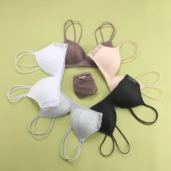 

Home Run the Amount of Hollow out Japanese-style Non-Steel Ring Bra Push up Seamless Bra Students GIRL'S Bra