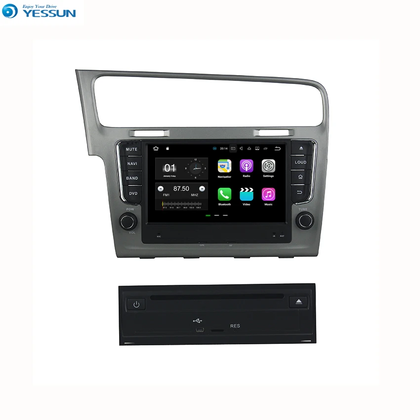 YESSUN для VW Golf 7 2010 ~ 2017 Android автомобильная навигация GPS Аудио Видео Радио HD сенсорный