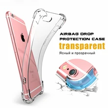 Transparent Shockproof Case for iPhone 11 Pro 12 Mini X s XR XS Max Funda Phone Coque Silicone Back Cover 6 6S 8 Plus 7 Cases