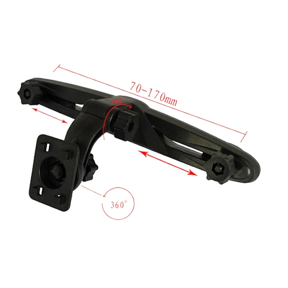 Graus de Rotação Polegada para Ipad Encosto de Cabeça do Assento Suporte de Montagem Universal Flexível Carro Travesseiro Preguiçoso Titular Tablet Suporte Traseiro 360 7-11 - Imagem 3