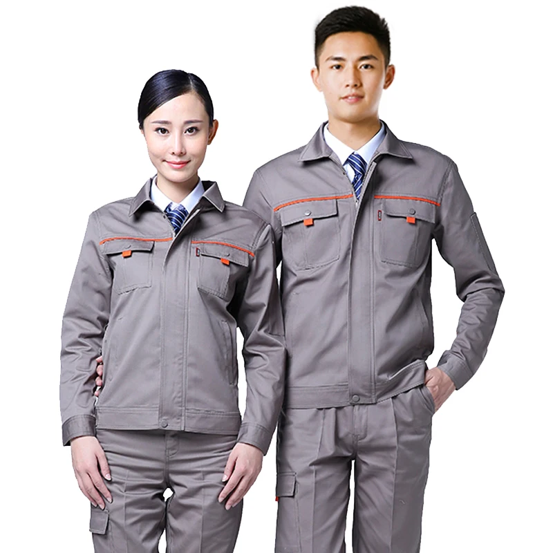  Work Clothing Men Women Uniforms Long Sleeve Coveralls Protective Clothes Overalls Worker Repairman