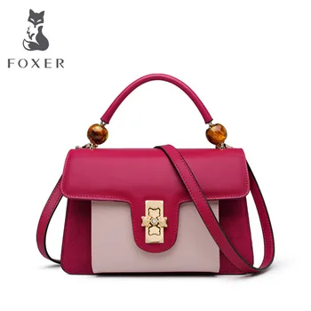 

women leather bag 2020 fashion trend Messenger bag Wild hit color shoulder bag Temperament handbag