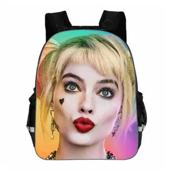 

Mochila Suicide Squad Backpack Cartoon Bookbag Harley Quinn Women Backpack Travel Bagpack School Bags for Teenage Girls