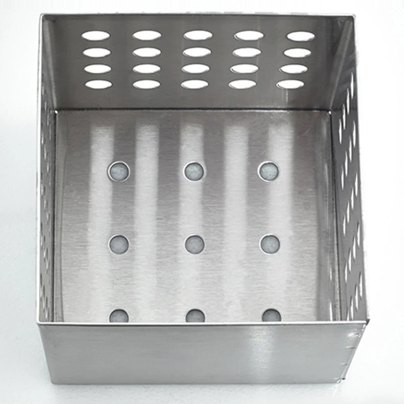 Stainless Steel Chopsticks Tube Wall Hanging Double Chopsticks Box Kitchen Tableware Storage Container