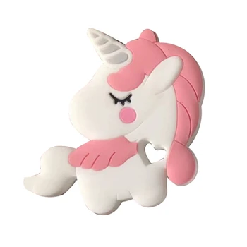 

Unicorn Shape BPA Free Silicone Baby Teether rodent Baby Teething Toys Chewable Animal Shape Baby Products Nursing Gift