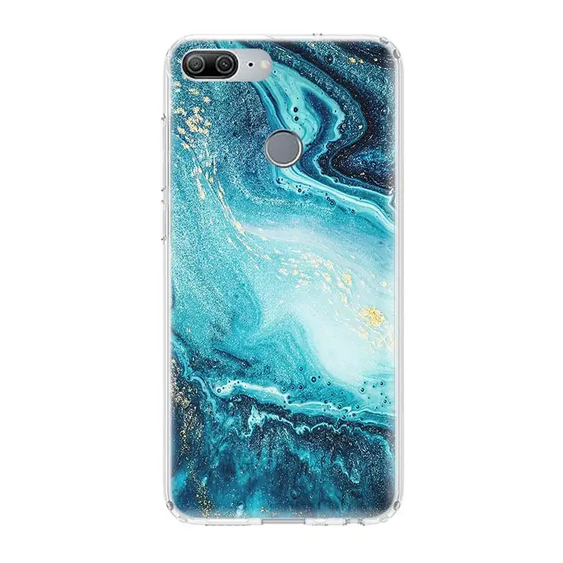 Большая волна пространство противопожарная защита чехол для телефона huawei Y9 Y5 Y6 Y7