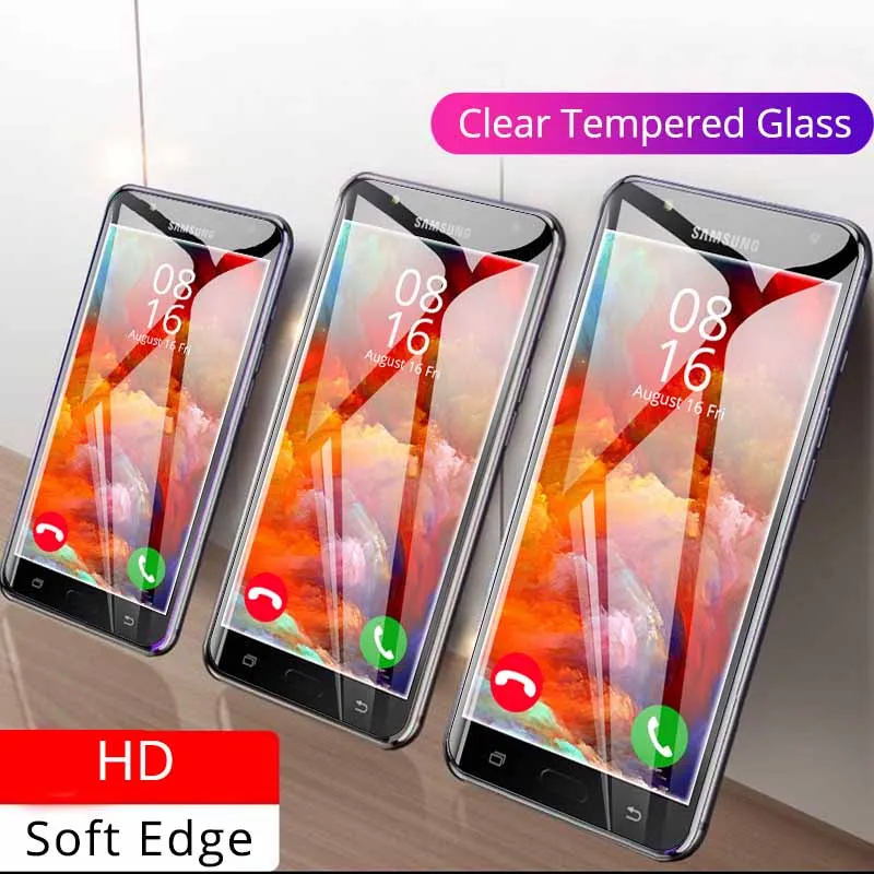 HD пленка для samsung J3 J5 J7 2016 2017 J330 протектор экрана закаленное стекло J4 J6 Plus 2018 защита