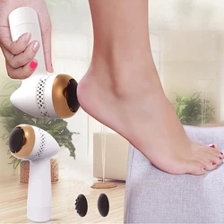 3 in 1 Cordless Electric Foot File Care Pedicure Tool USB Rechargeable Shaver Remove Dead Skin Callus Feet Clean Care Machine
