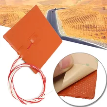 1 шт. 120*120 мм силиконовая резина 120 Вт 12 В грелка для 3D-принтера Подогрев кровати грелки нагреватель аксессуары