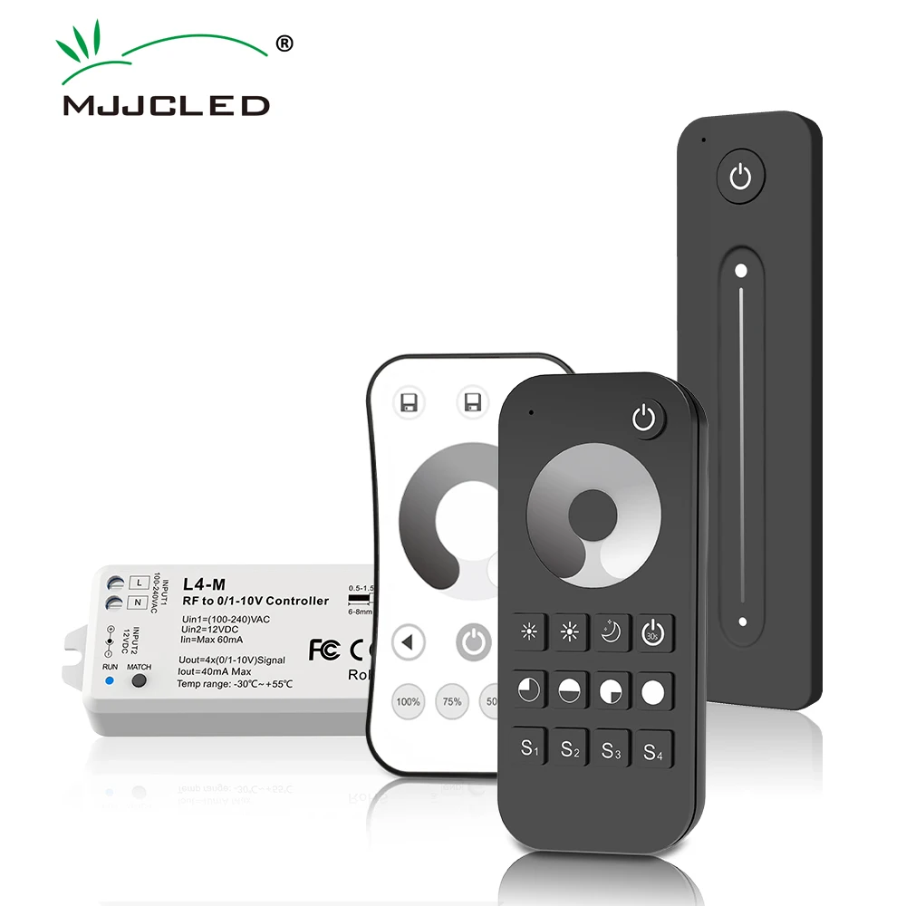 010VLEDDimmer4CHContollerRF24GTouchDimmingRemoteControl12V