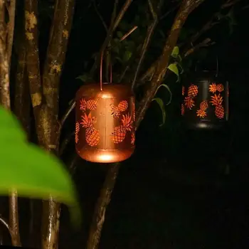 

Waterproof Solar Light Pineapple Hanging Lantern Garden Yard Landscape Lamp For Christmas Halloween Wedding Home Decoration