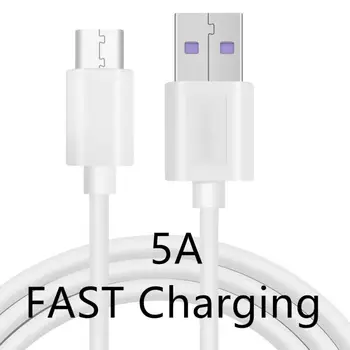 

Type-C Data Line Super Fast Charge Data Line 5a Data Line Charging Cablefor Xiaomi Mi10 9 8 Redmi K30 Pro For Huawei Samsung