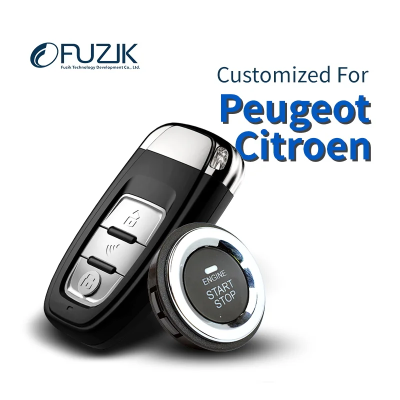 Смарт-ключ Fuzik для Peugeot Citroen 307 308 3008 408 C5 C4 C3-XR DS 5LS | Автомобили и мотоциклы