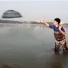 4/6/8/10/12/16/20 Holes Folded Portable Hexagon Fishing Net Crayfish Fish Automatic Trap Shrimp Carp Catcher Cages Mesh Nets Cra 5