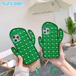 Coque anti Stress pour iphone, compatible modèles 7, 8, xs, xr, 11, 12pro, se, jouets pour adultes et enfants 