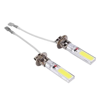 

2 Pcs/set Pratical Useful 12V H3 10W LED Bright White 6000~10000K Car Fog Light Lamps Auto Replacement