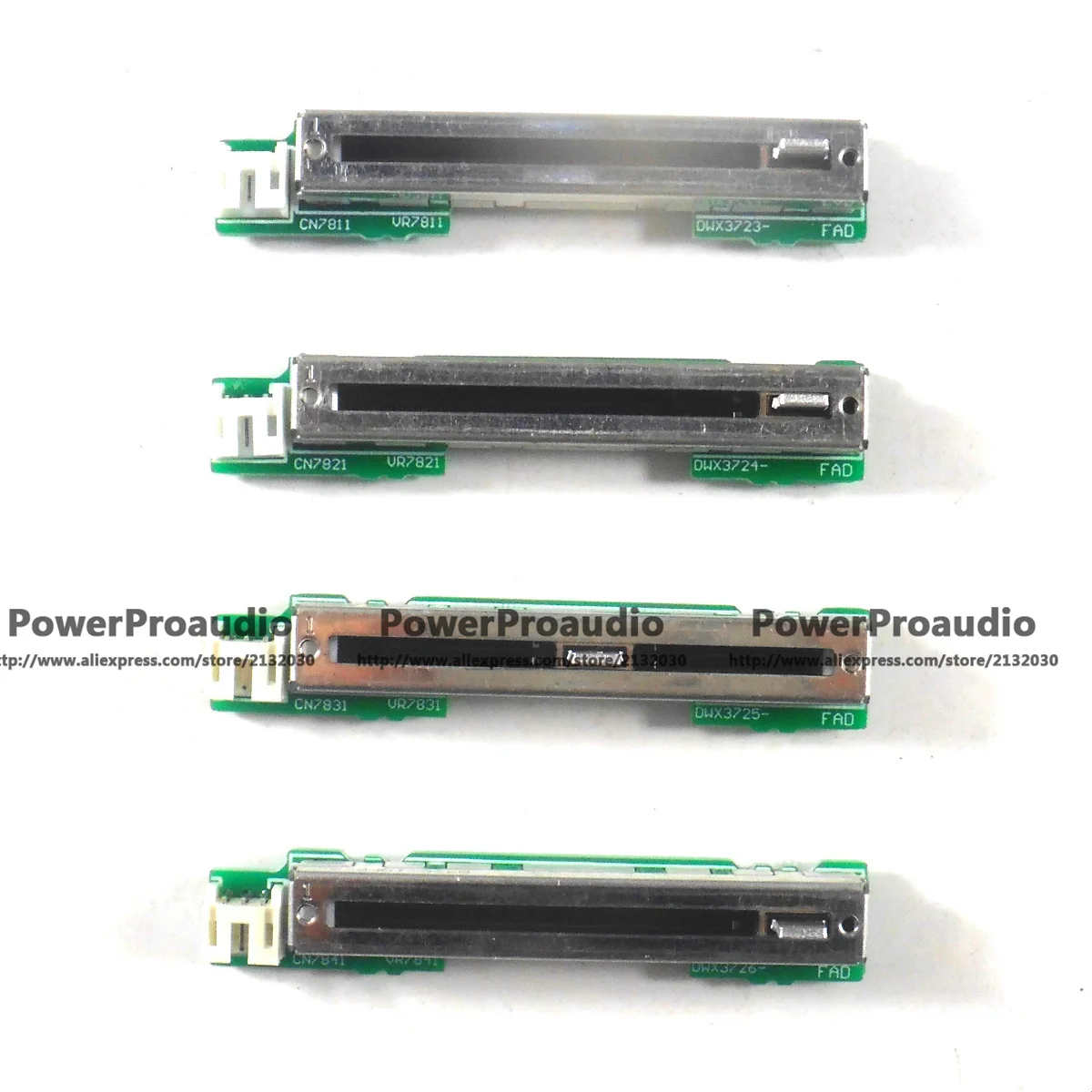 Made IN JAPAN CH1 CH2 CH3 CH4 Fader PCB Assembly DWX3723;DWX3724;DWX3725;DWX3726 For PioneerDJM-900NXS2