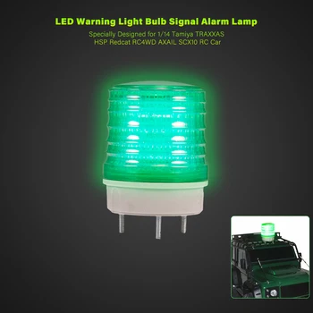 

Remote Control Car LED Warning Light Bulb Signal Alarm Lamp for 1:14 Tamiya TRAXXAS HSP Redcat RC4WD AXAIL SCX10 RC Cars Parts