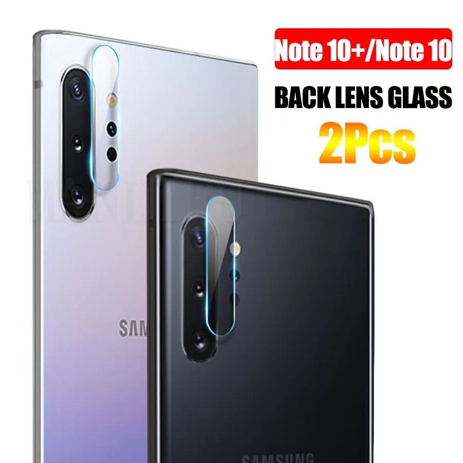 

MANLIFU 2Pcs/Lot Back Camera Lens Tempered Glass for Samsung Galaxy Note 10/Note 10 Pro Glass on Note 10 Plus Camera Len Film