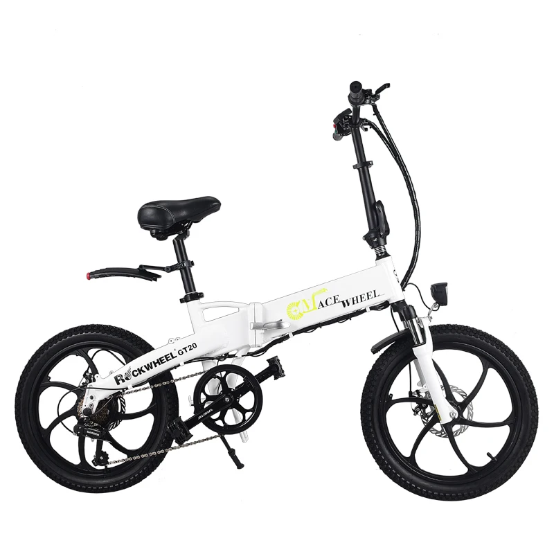 6 спиц MTB стиль алюминиевый складной электрический велосипед дешевая