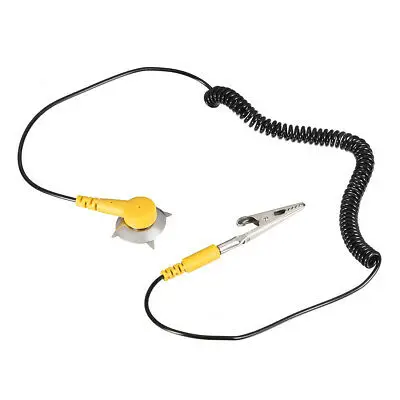 Cable de escritorio antiestático ESD Cord clip de cocodrilo esteras antiestáticas cable de tierra MW88 