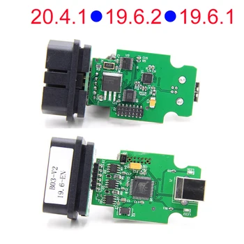 

High Quality V2 Interface SuperCOM 19.6 Electric Testers FOR VW AUDI Skoda Seat Vag 19.6.2 Multi-language ATMEGA162+16V8+FT232RQ