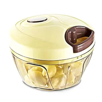 

Mini Multi-functional Vegetable Fruit Shredder Manual Meat Grinder Chopper Garlic Cutter