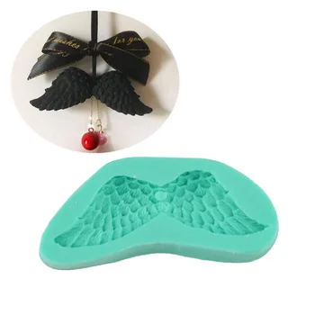 

Angel Wings Shape Cake Decorating Tools Silicone Mold Fondant Sugarcraft Chocolate Gumpaste Tool