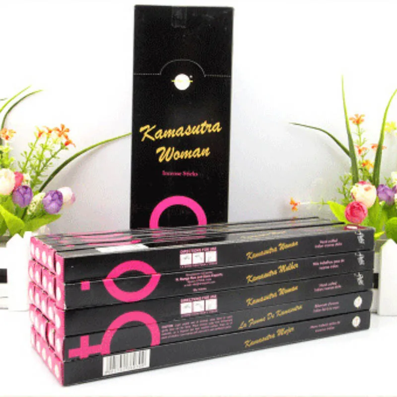 Kamasutra Woman Флейта 200 палочки/коробка мульти-стиль индийский Ладан палочки аромат палочки ручной работы Домашний Аромат Frank благовония шалфея палочки - Аромат: Kamasutra Woman