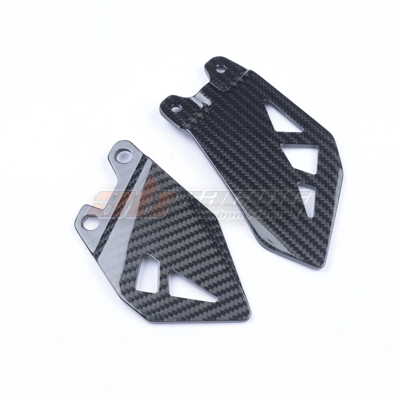 Rearset Foot Mount Heel Guard Plates Fairing Cowl For Kawasaki ZX-10R 2011- Full Carbon Fiber 100%