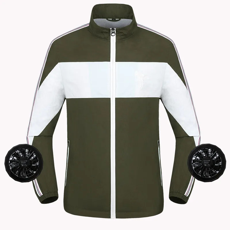 Летние походные куртки с USB охлаждением для мужчин и женщин, уличная высокотемпературная рабочая одежда для рыбалки, водостойкое пальто с защитой от УФ-излучения