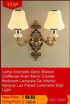 Туалетный столик Techo Colgante современный светильник с аппликацией Murale Lampara De Interior Wandlamp Aplique Luz Pared настенный светильник