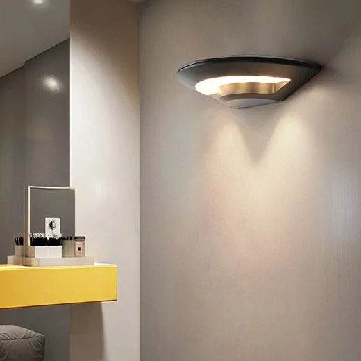 Conduziu a Lâmpada de Parede Exterior Interior Arandela Luminária Ufo Forma Casa Residência - 4w 5 Luminárias de parede externas