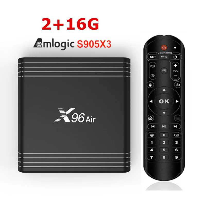 2G16G ТВ-приставка X96Air Amlogic S905X3 Android 9,0 4K Android BOX X96 Air quad core 2,4G& 5G Wifi BT4.1 H.265 - Цвет: 2G16G