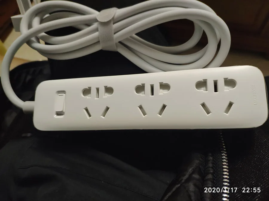 Original Xiaomi Mijia Power Strip 1.8m Cable 3 Extension Socket Power Converter Adapter Mi Electrical Socket Basic Version (28)
