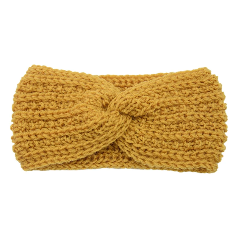 Winter Warm Headband for Women Woolen Knitting Headbands Wool Knitted Elastic Hairband Headwear Girls Hair Band Hair Accessories metal hair clips Hair Accessories