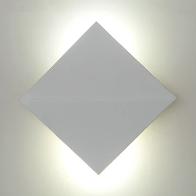 

New-Modern Minimalist Triple-cornered Shape LED Wall Lamp Nordic Style Indoor Wall Lamp Living Room Lamp 6W AC90-265V