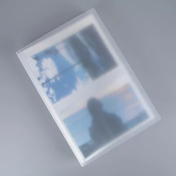 

Frosted Cover Album Plug-In Photo Collection Wedding Photos Family Commemorative Photo Collection Home Decoration