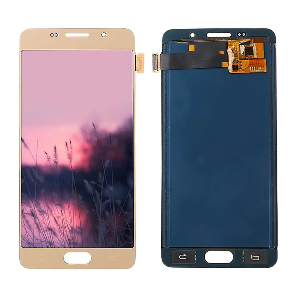 

Sensor Tested LCD Replacement For Samsung Galaxy A5 2016 A510 A510F A510M A510FD LCD Display Touch Screen Digitizer Assembly