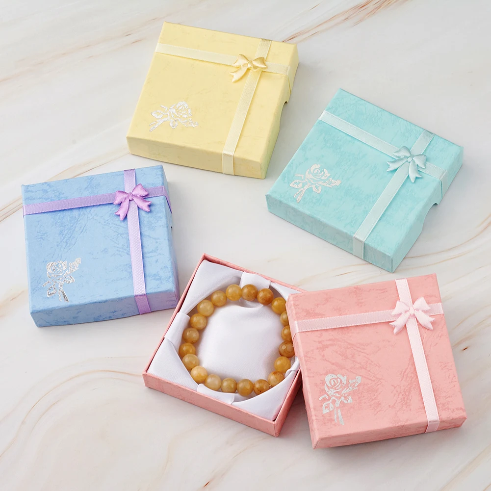 Bangle Bracelet Gift Box for Cuff Bracelet Jewelry Box for Bangle Bracelet 6-Pc 