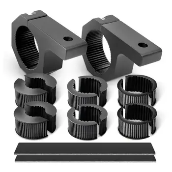 

Led Off-Road Light Horizontal Pole Clip Mountaineering Set Nilight Horizontal Bar Clamp Mounting Kit