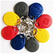 10 шт. EM4305 T5577 перезаписываемый 125 кГц брелок для ключей записываемый EM ID Водонепроницаемая Метка RFID Бесконтактный брелок контроль доступа смарт-чип карта